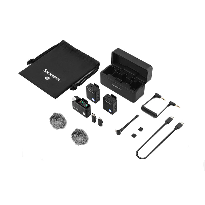 Saramonic タイムコード内蔵2chワイヤレスマイクシステム Saramonic Ultra(ブラック)