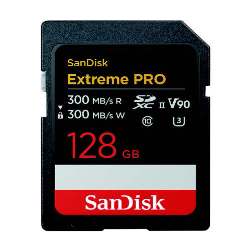 SanDisk - SanDisk　SDXCメモリーカード　SDSDXDM-128G-JNJIP　128GB SanDisk SDSDXDM-128G-JNJIP ExtremePro SDXC UHS-IIカード