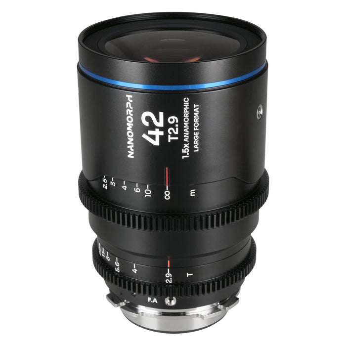LAOWA LAO0698 Nanomorph 42mm T2.9 1.5X LF(フレアカラー：ブルー/PLマウント/EFマウント)