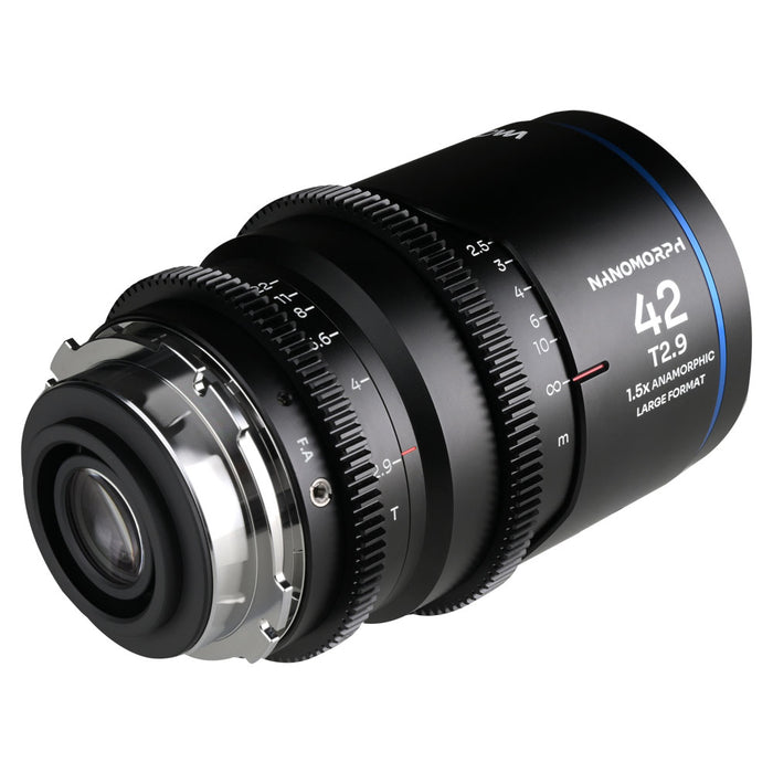 LAOWA LAO0698 Nanomorph 42mm T2.9 1.5X LF(フレアカラー：ブルー/PLマウント/EFマウント)
