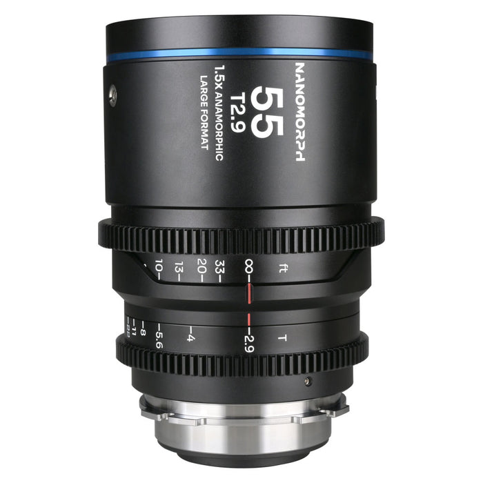 LAOWA LAO0699 Nanomorph 55mm T2.9 1.5X LF(フレアカラー：ブルー/PLマウント/EFマウント)