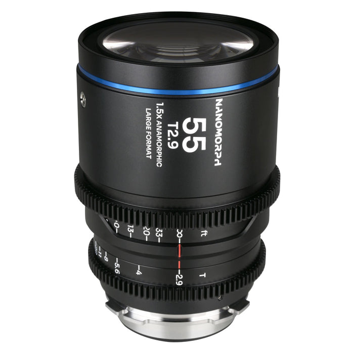 LAOWA LAO0699 Nanomorph 55mm T2.9 1.5X LF(フレアカラー：ブルー/PLマウント/EFマウント)