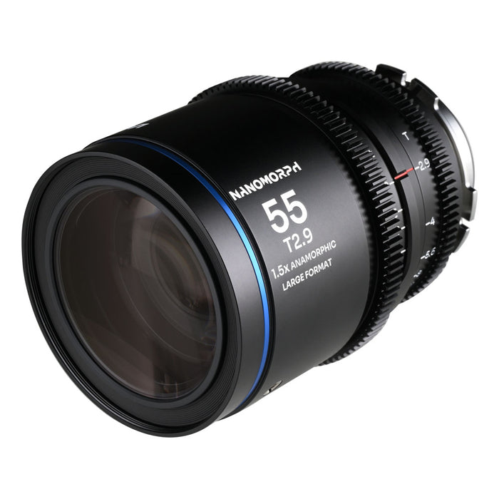 LAOWA LAO0699 Nanomorph 55mm T2.9 1.5X LF(フレアカラー：ブルー/PLマウント/EFマウント)
