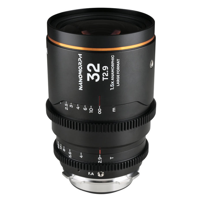 LAOWA LAO0701 Nanomorph 32mm T2.9 1.5X LF(フレアカラー：アンバー/PLマウント/EFマウント)