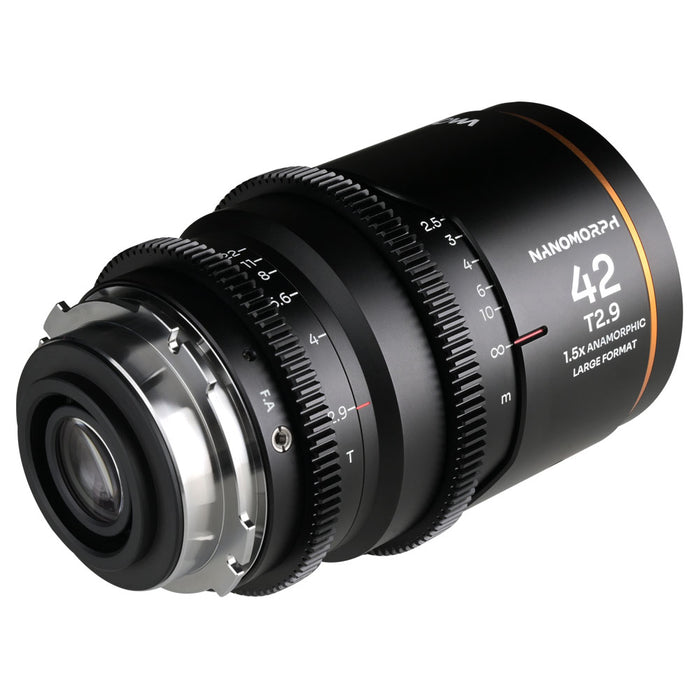 LAOWA LAO0702 Nanomorph 42mm T2.9 1.5X LF(フレアカラー：アンバー/PLマウント/EFマウント)