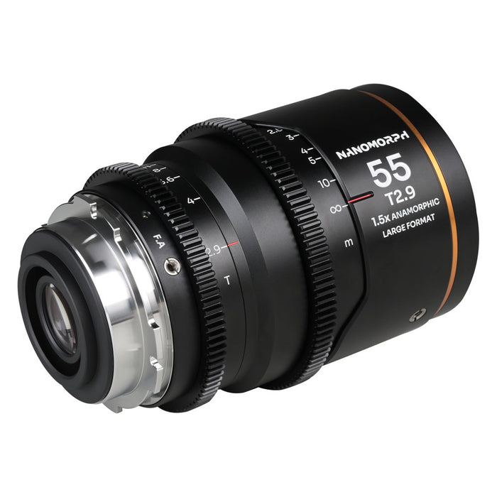 LAOWA LAO0703 Nanomorph 55mm T2.9 1.5X LF(フレアカラー：アンバー/PLマウント/EFマウント)