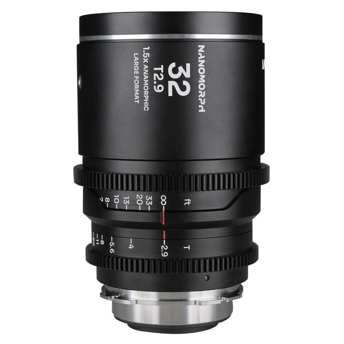 LAOWA LAO0705 Nanomorph 32mm T2.9 1.5X LF(フレアカラー：シルバー/PLマウント/EFマウント)