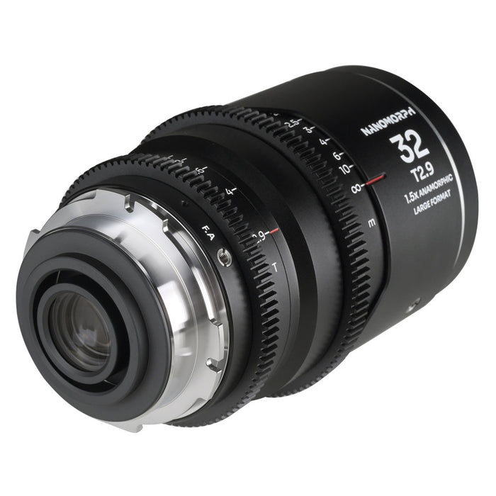 LAOWA LAO0705 Nanomorph 32mm T2.9 1.5X LF(フレアカラー：シルバー/PLマウント/EFマウント)