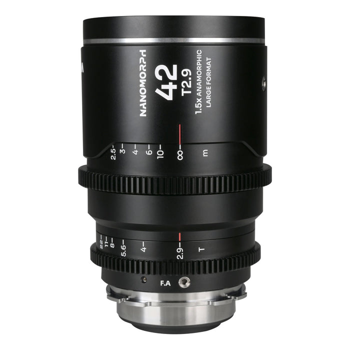 LAOWA LAO0706 Nanomorph 42mm T2.9 1.5X LF(フレアカラー：シルバー/PLマウント/EFマウント)