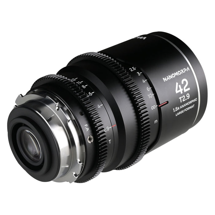 LAOWA LAO0706 Nanomorph 42mm T2.9 1.5X LF(フレアカラー：シルバー/PLマウント/EFマウント)