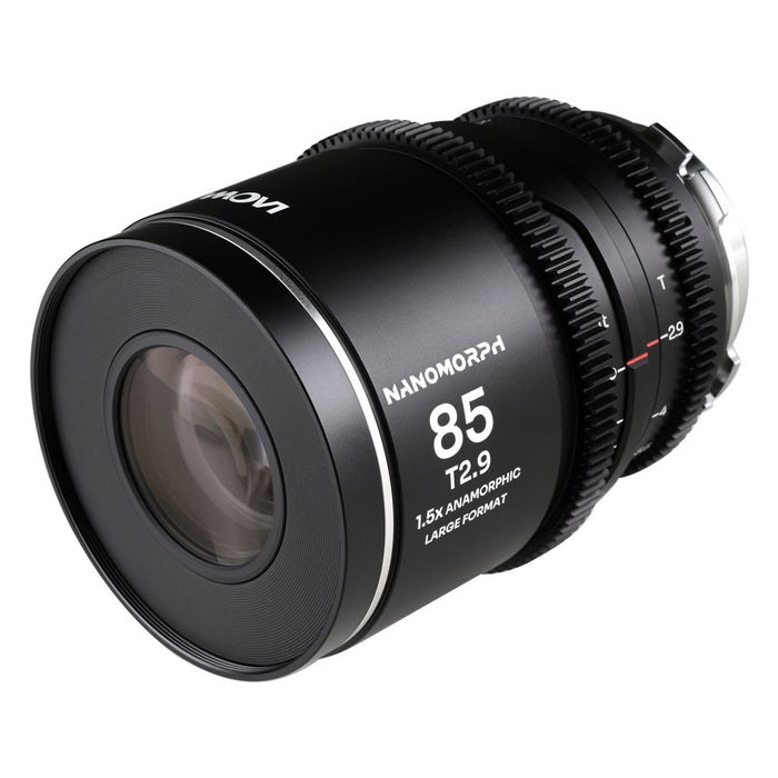 LAOWA LAO0708 Nanomorph 85mm T2.9 1.5X LF(フレアカラー：シルバー/PLマウント/EFマウント)