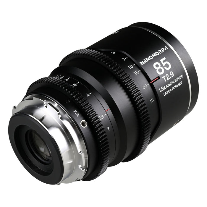 LAOWA LAO0708 Nanomorph 85mm T2.9 1.5X LF(フレアカラー：シルバー/PLマウント/EFマウント)