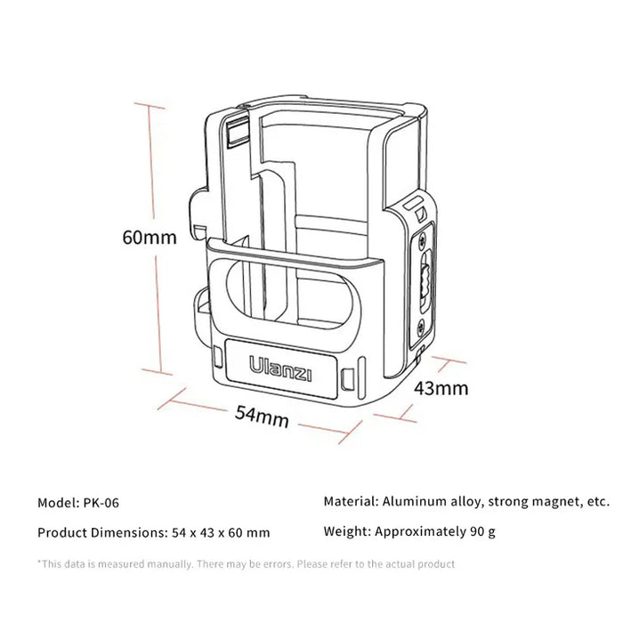 Ulanzi C014 PK-06 DJI Osmo Pocket 3用拡張アダプター