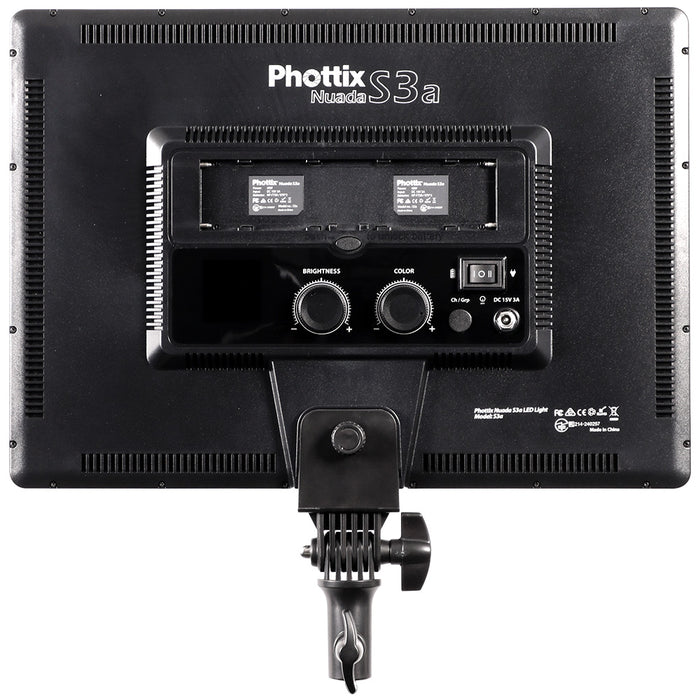 Phottix Nuada S3a LED Light Twin kit Set パネル型LEDスタジオライトツインキット(Bluetooth機能搭載)