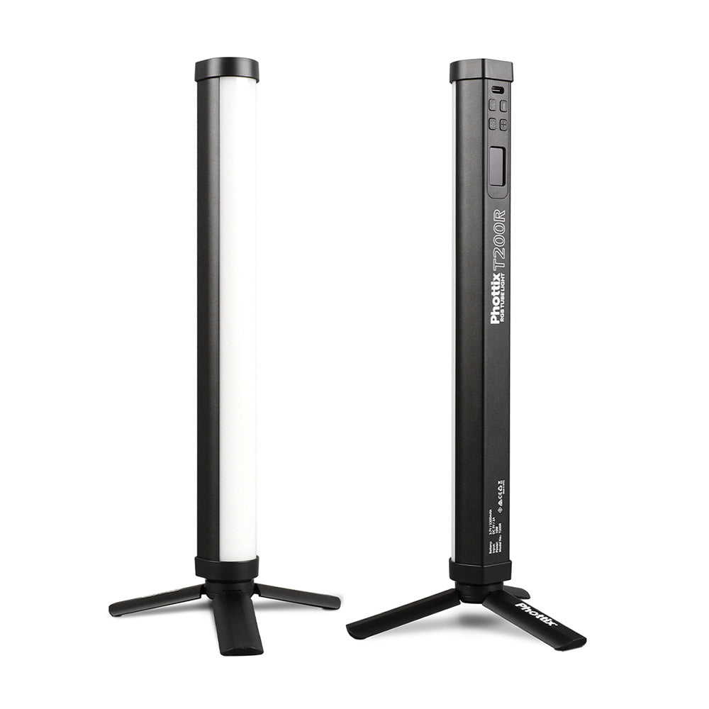 T200R RGB Tube Light　２本セット Phottix T200R RGB Tube Light Twin Kit Set RGBチューブライト