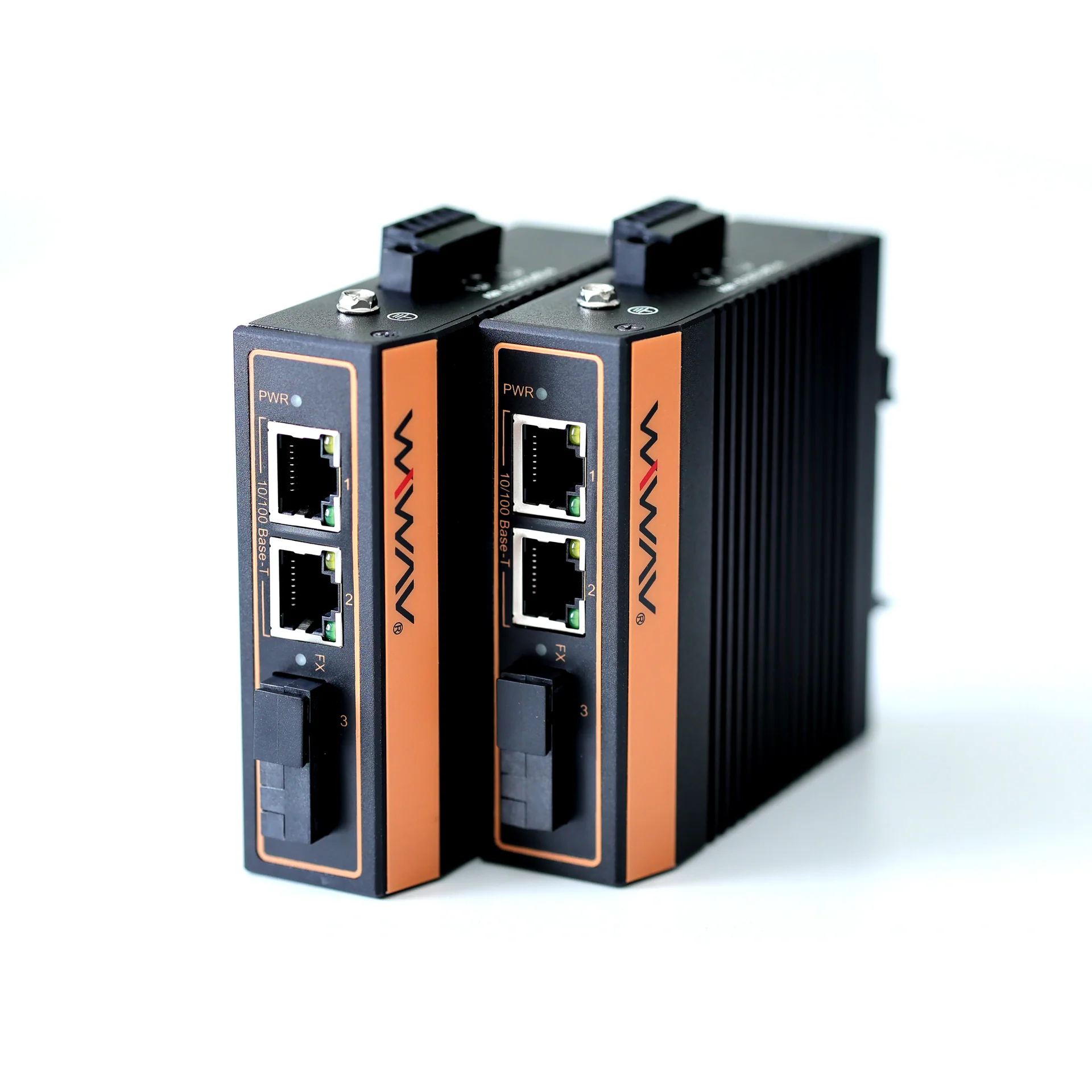 WIWAV W1003-2FE1FX-I 3ポート産業用イーサネット WIWAV W1003-2FE1FX-I 10/100Mbps 3ポート産業用イーサネット