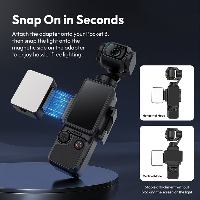 Ulanzi L168 DJI Osmo Pocket 3用ミニライト