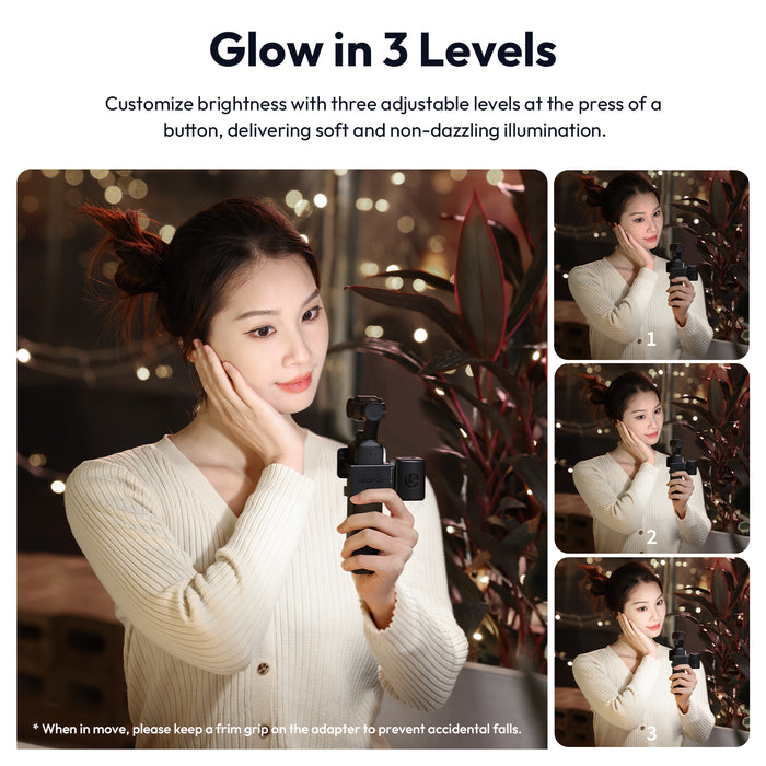 Ulanzi L168 DJI Osmo Pocket 3用ミニライト