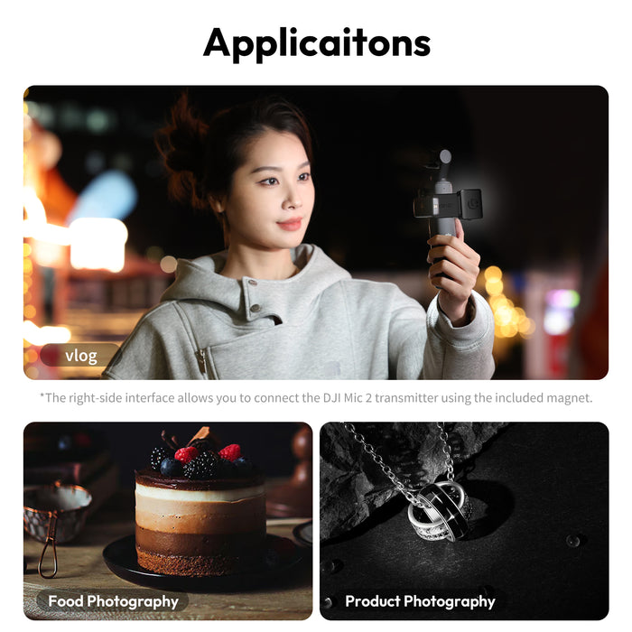 Ulanzi L168 DJI Osmo Pocket 3用ミニライト