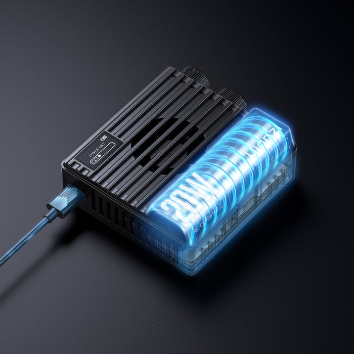 Ulanzi L090 LE20 20W RGBポケットライト ブラック