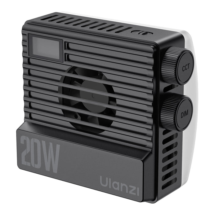 【箱潰れ品】Ulanzi L090 LE20 20W RGBポケットライト ブラック