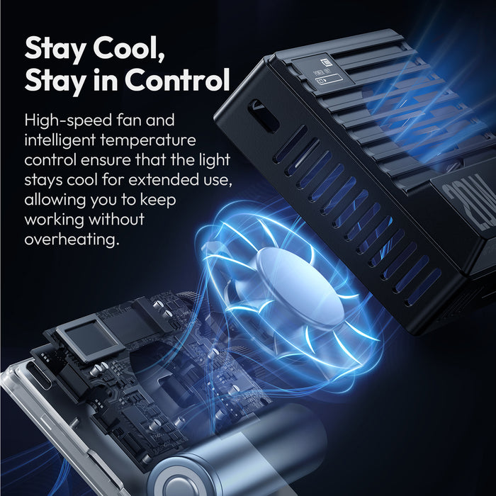 Ulanzi L090 LE20 20W RGBポケットライト ブラック