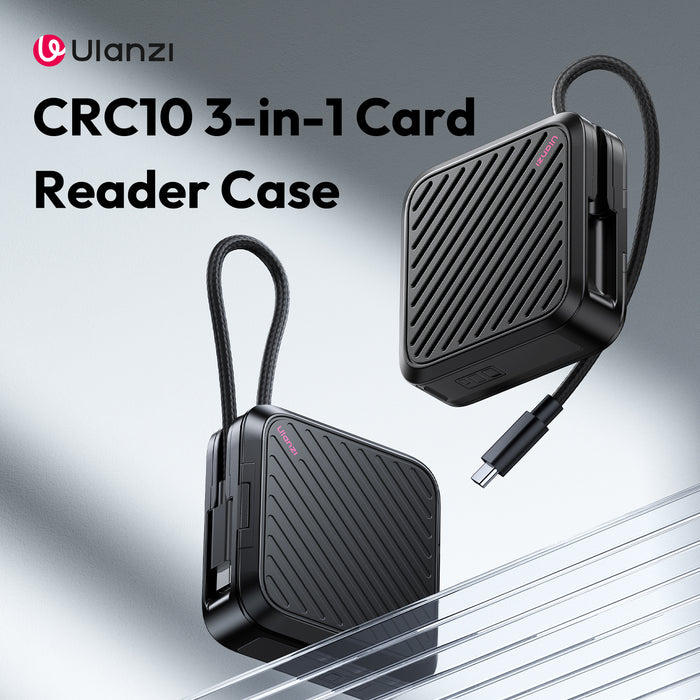 Ulanzi C078GBB1 CRC10 3-in-1カードリーダーケース