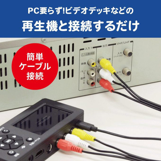 RATOC Systems RS-AVREC1 思い出ビデオ変換レコーダー1