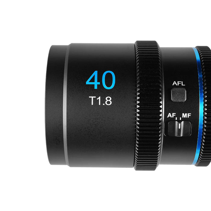 SIRUI 40AF133X-EB-JP オートフォーカスアナモルフィックレンズ T1.8 S35 40mm E/ブルー