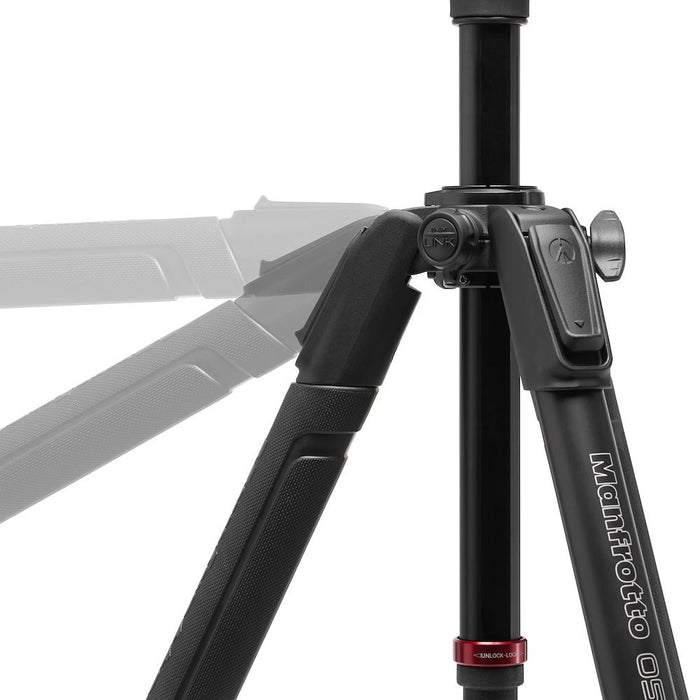 Manfrotto MVK502055XPRO3V MVH502AHビデオ雲台+055アルミビデオ三脚３段