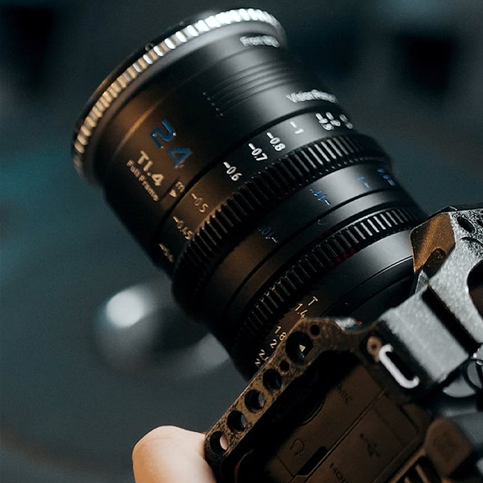 SIRUI VP-1-24B マウント交換式シネマレンズ Vision Prime T1.4 Full Frame 24mm ブラック Eマウント(L/RF/Z交換マウントアダプター付)