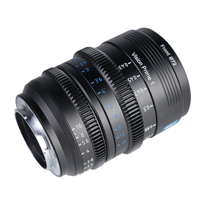 SIRUI VP-1-24B マウント交換式シネマレンズ Vision Prime T1.4 Full Frame 24mm ブラック Eマウント(L/RF/Z交換マウントアダプター付)