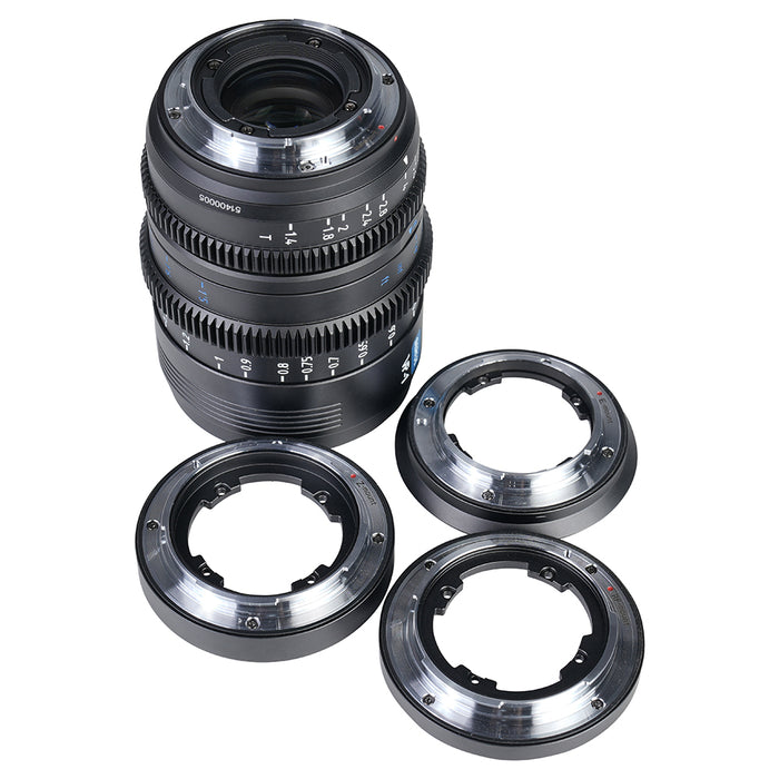 SIRUI VP-1-24B マウント交換式シネマレンズ Vision Prime T1.4 Full Frame 24mm ブラック Eマウント(L/RF/Z交換マウントアダプター付)