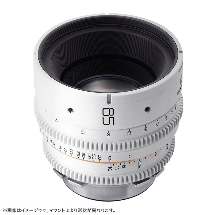 DULENS DL-MP85-PL-W APO MiniPrime 85mm T2.4 シネマレンズ PLマウント(ホワイト)