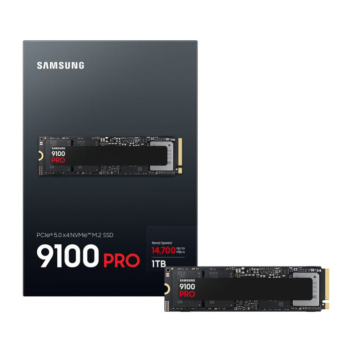 SAMSUNG MZ-VAP1T0B-IT PCIe 5.0 x4 NVMe M.2 SSD 9100 PRO 1TB