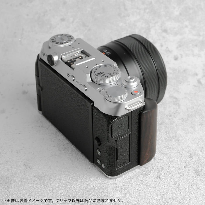 SHOTEN XM5-GP FUJIFILM X-M5用カメラウッドグリップ(黒檀)