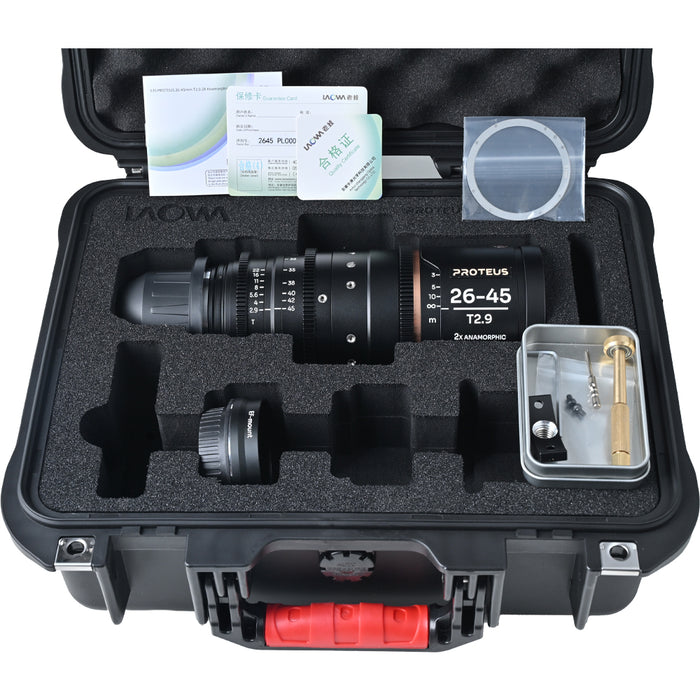 LAOWA LAO0753 Proteus Zoom 2X Anamorphic 26-45mm T2.9 フレアカラー：ブルー(PL/EFマウント)