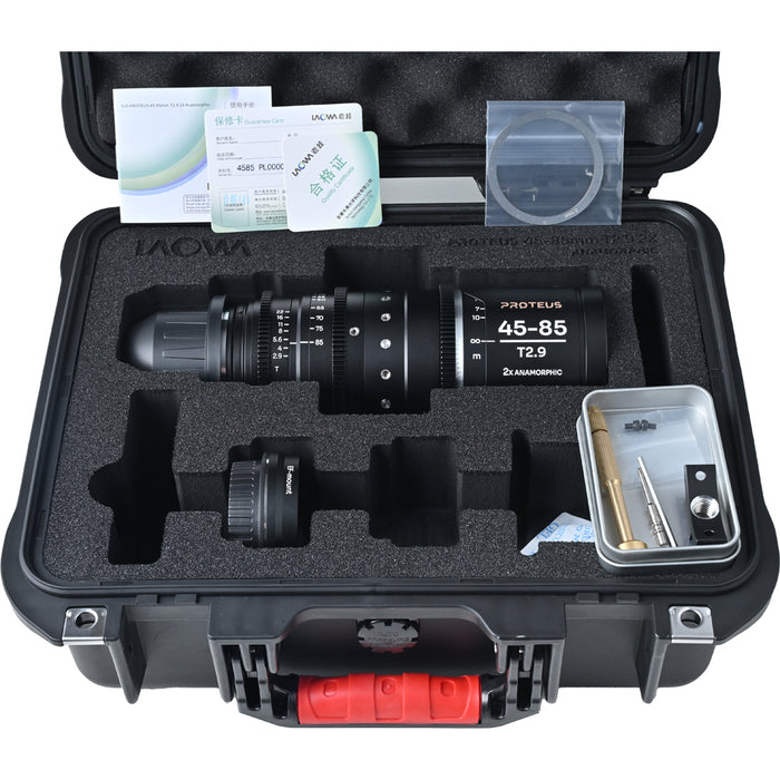 LAOWA LAO0758 Proteus Zoom 2X Anamorphic 45-85mm T2.9 フレアカラー：シルバー(PL/EFマウント)