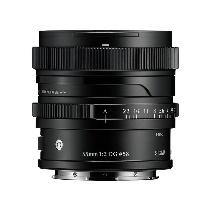 SIGMA Contemporary 35mm F2 DG Lマウント ブラック