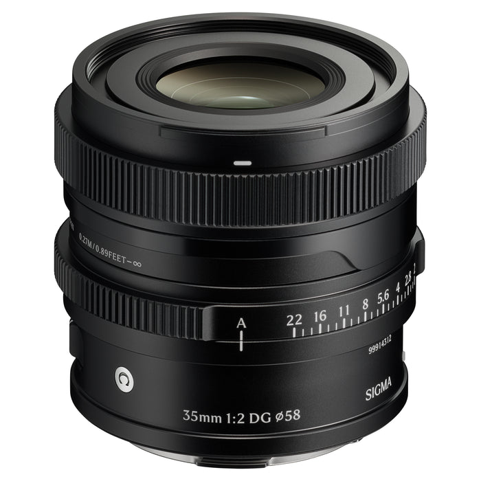 SIGMA Contemporary 35mm F2 DG Lマウント ブラック