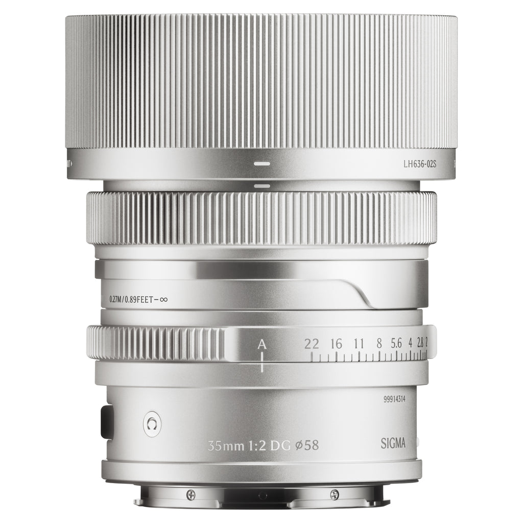 SIGMA 35mm F2 DG Lマウント シルバー 35mm F2 DG シルバー | Contemporary / Lマウント用: 交換レンズ