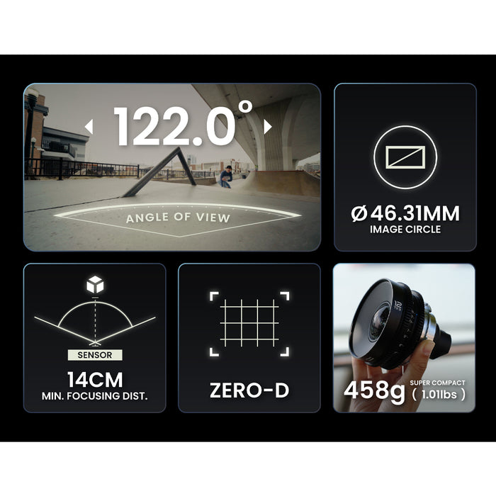 LAOWA LAO0776 12mm T2.9 Lite Zero-D VV Cine (ARRI PLマウント)