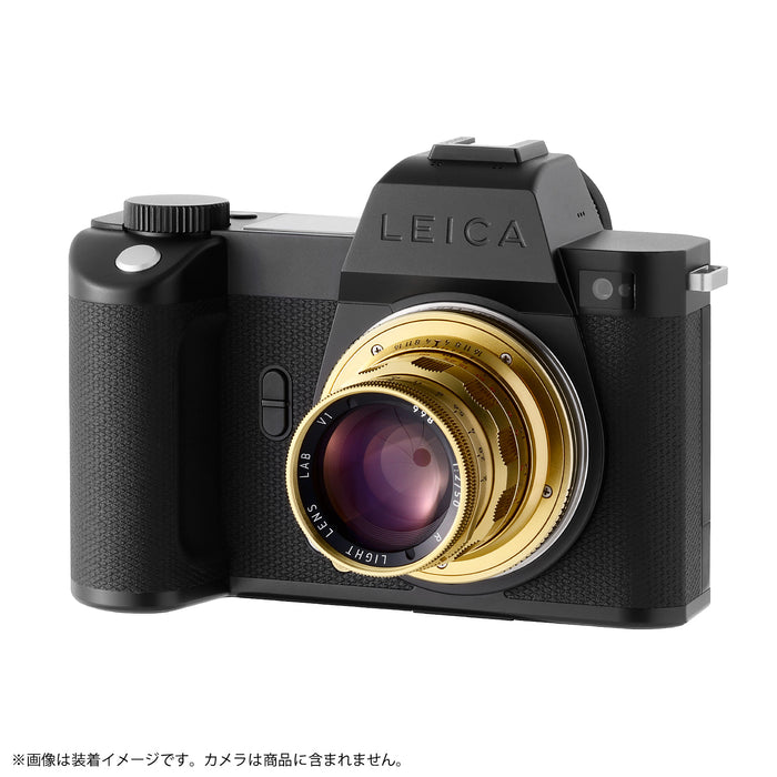 LIGHT LENS LAB L-M-L-MACRO (Gd) マウントアダプター M-L Macro(ブラスゴールド/ライカMマウントレンズ → Lマウント変換)ヘリコイド付き