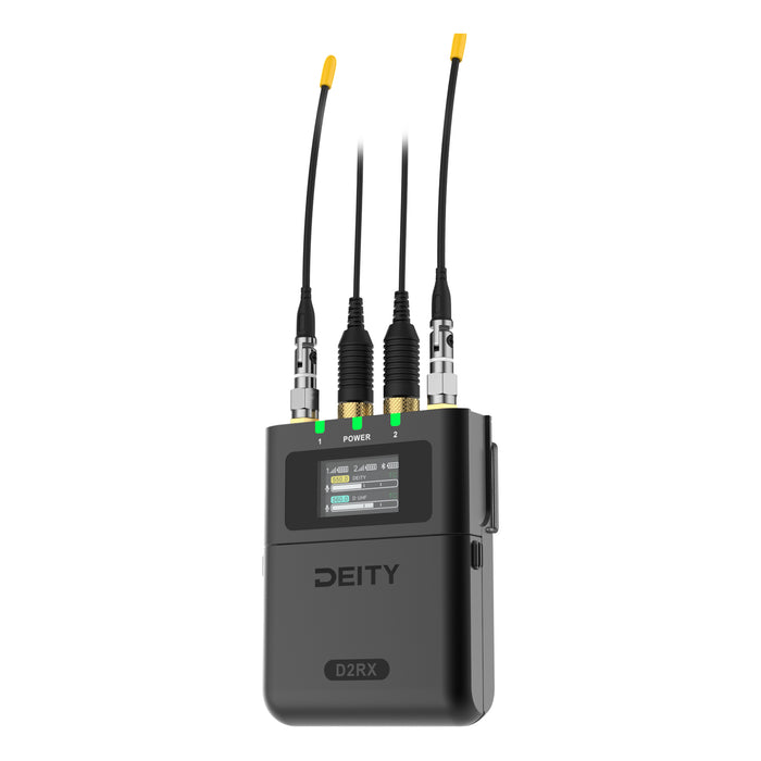 Deity Microphones DG040A0377 THEOS デジタルワイヤレス(B帯)1ch送受信機セット DXTX + D2RX