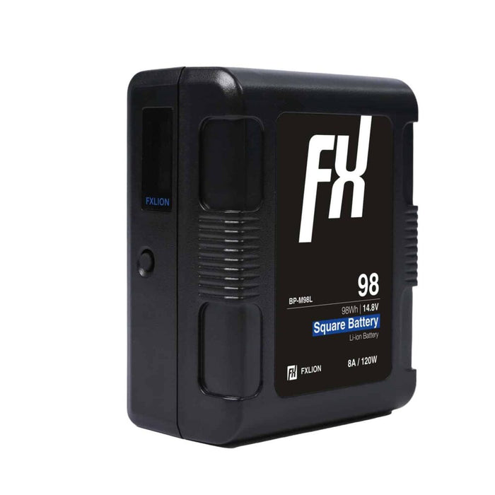 FXLION BP-M98L Vマウントリチウムイオンバッテリー 14.8V 98Wh