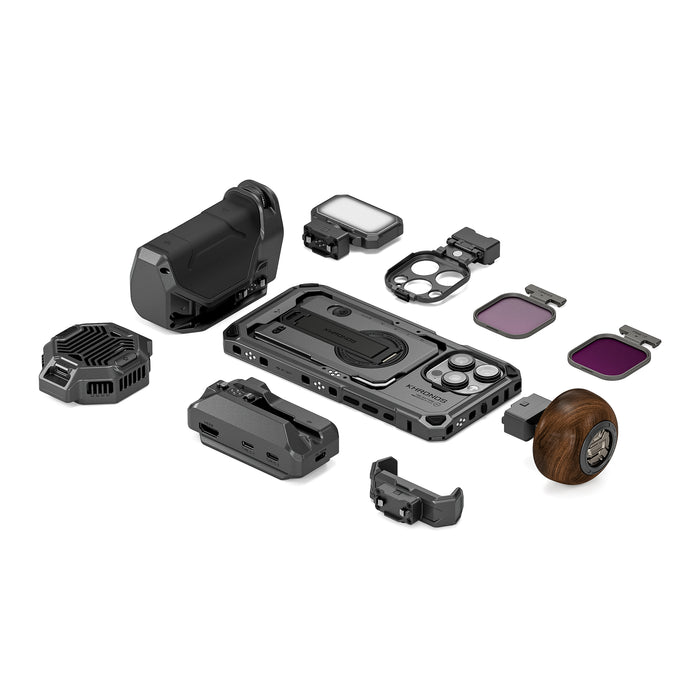 Tilta TK-IP16-PMB-SG Khronos iPhone 16 Pro Max Ultimate Kit - Space Gray
