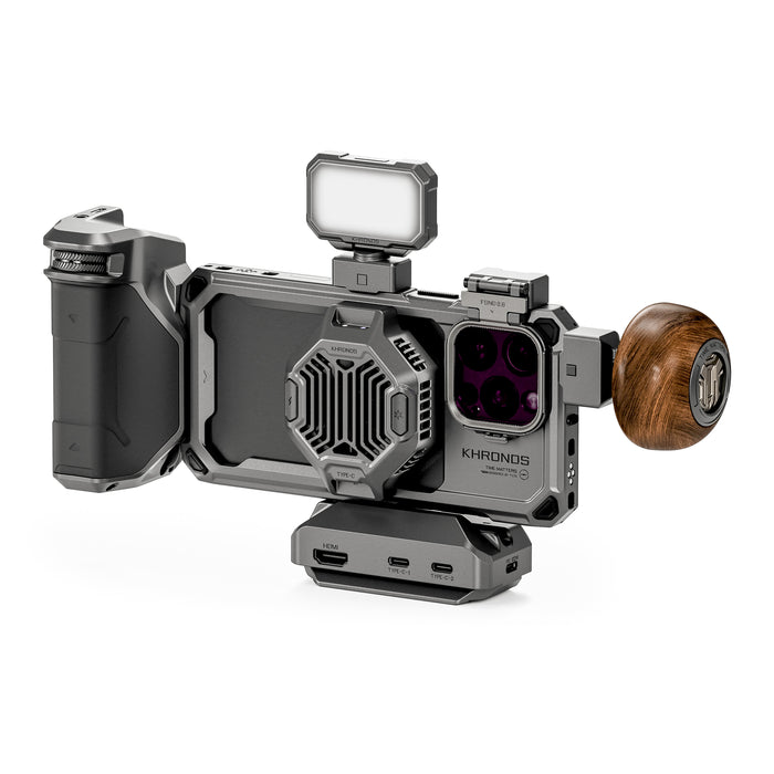 Tilta TK-IP16-PMB-SG Khronos iPhone 16 Pro Max Ultimate Kit - Space Gray