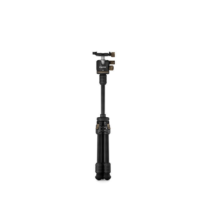 Tilta TT-BT03E-FB-SG Tabletop Ball Head with 1-Stage Carbon Fiber Tripod Legs (3KG) Extendable Edition - Space Gray