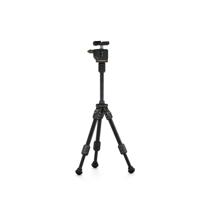 Tilta TT-BT03E-FB-SG Tabletop Ball Head with 1-Stage Carbon Fiber Tripod Legs (3KG) Extendable Edition - Space Gray