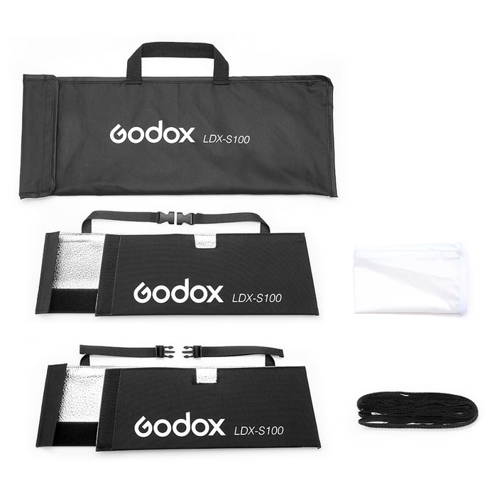 GODOX LDX-S100 LDX100Bi/R用ソフトボックス